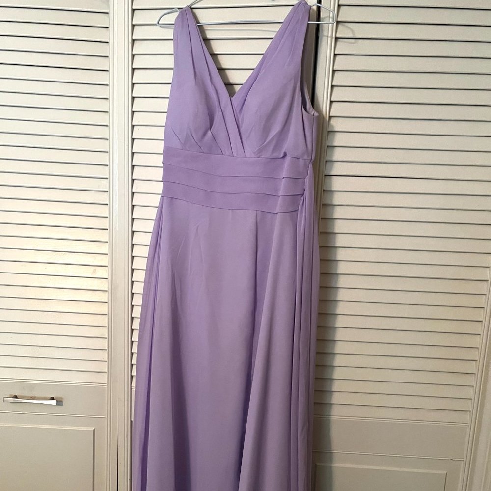 Azazie Bianca Dress in Lilac Purple - Size A10